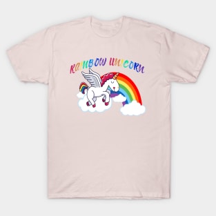 Rainbow Unicorn Lover T-Shirt